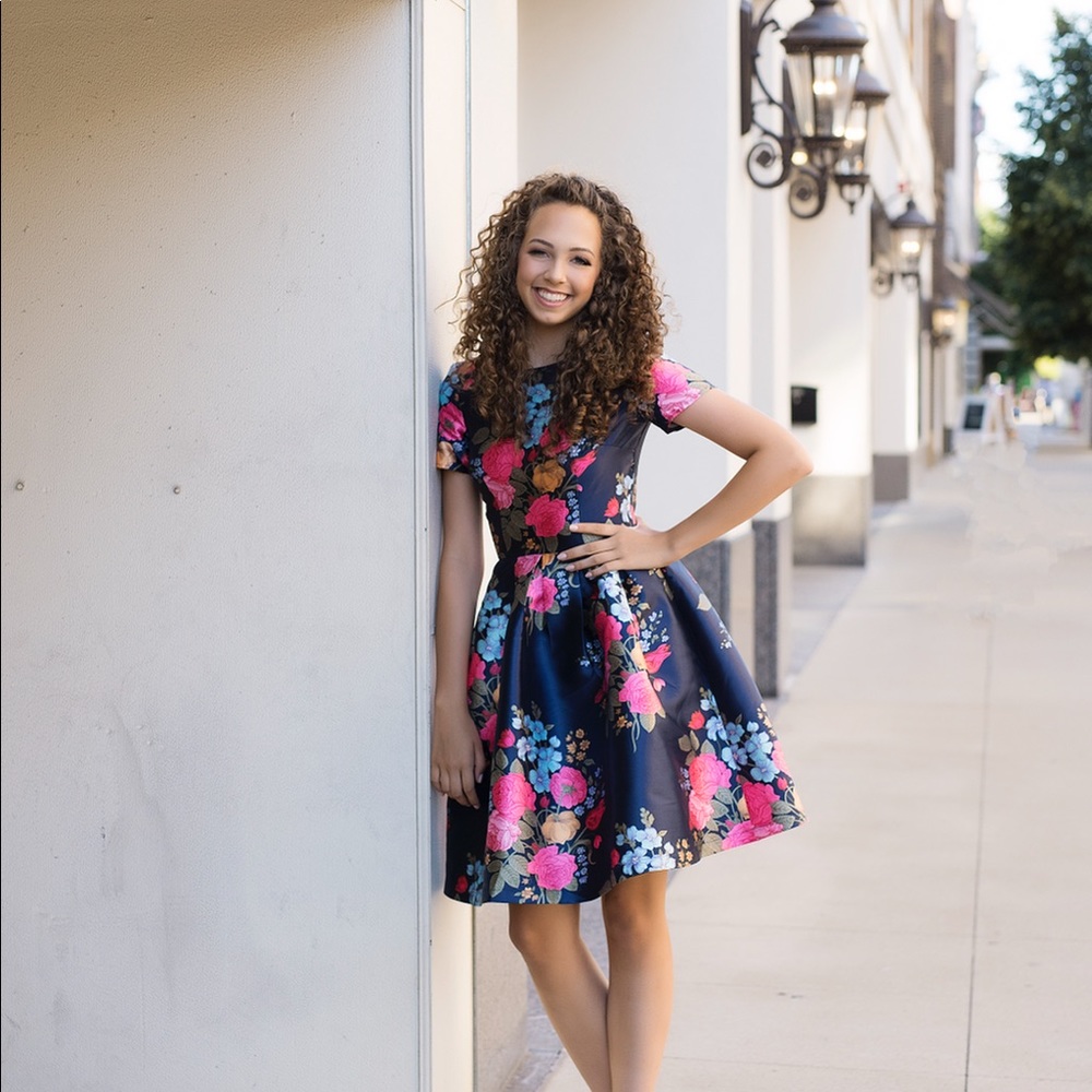 chi chi london midi floral dress